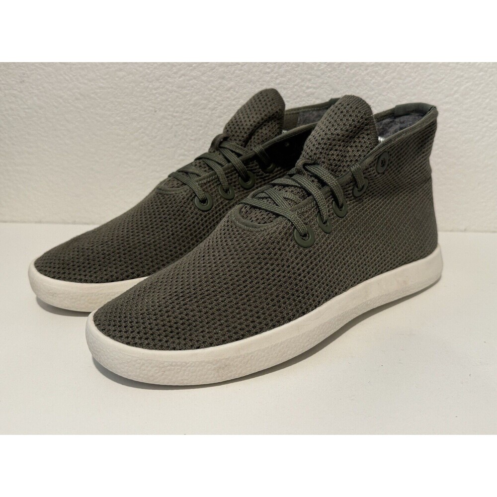 ALLBIRDS Womens Tree Toppers Shoes Sz 10 Olive High Top Running NO INSOLES - Picture 2 of 13